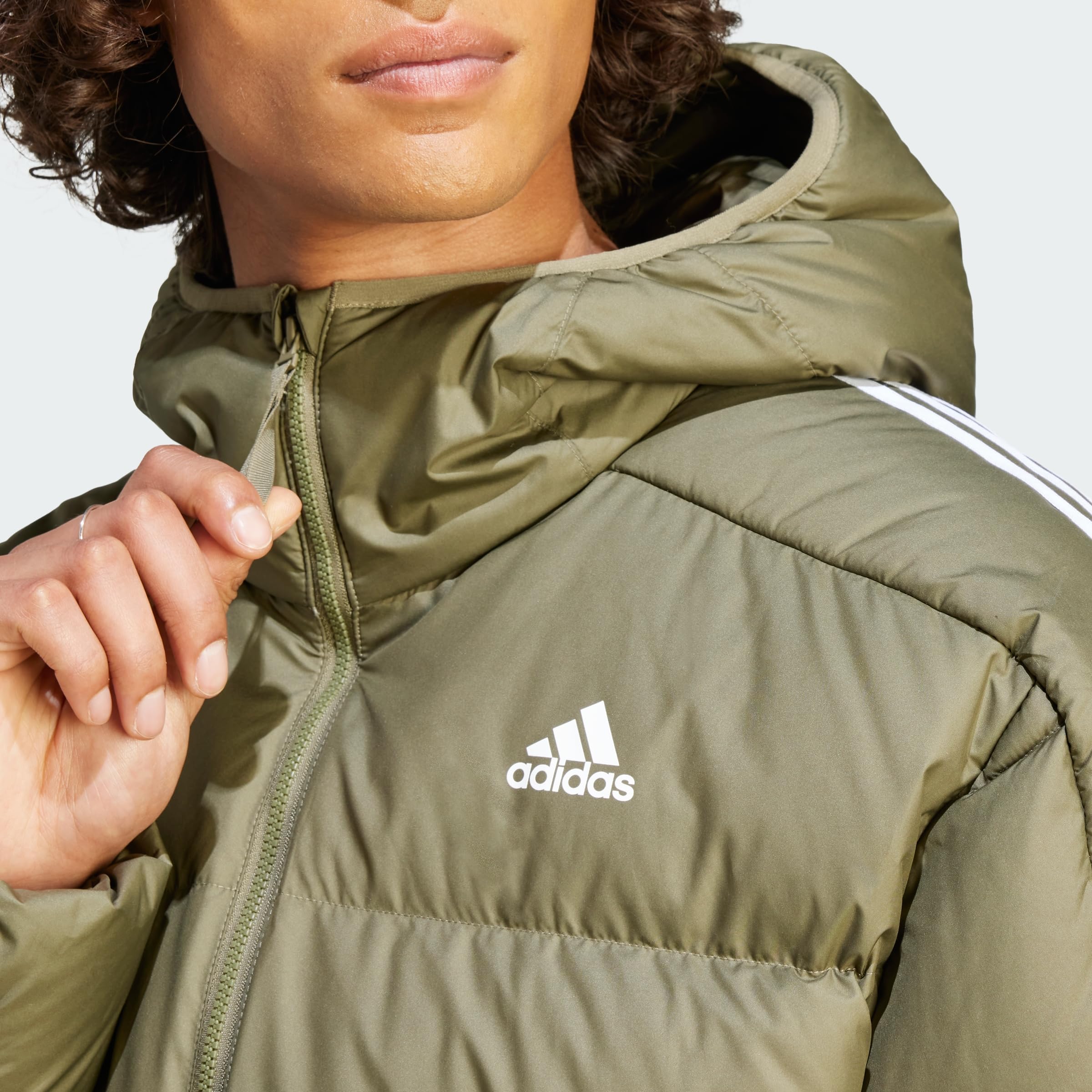 adidas Essentials Midweight Down Hooded Jacket Chaqueta de plumón Hombre