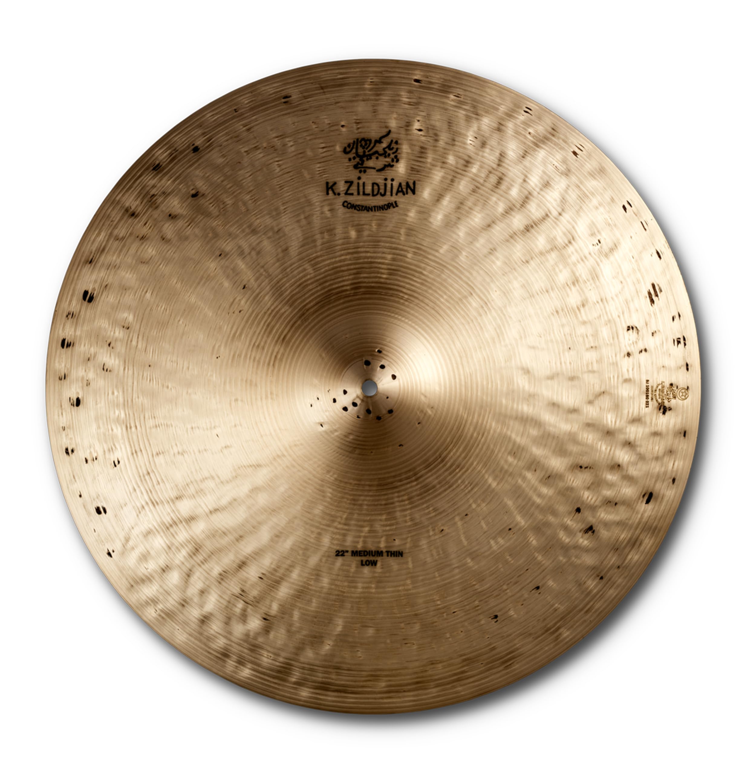 Zildjian K' Constantinople Ride 22", Medium Thin, Low - Piatto Ride