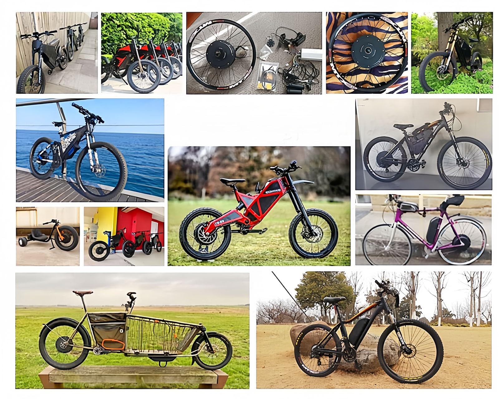 Kit de rueda de Bicicleta, 48 V, 1000 W, buje integrado, 20-29 pulgadas/700 C, herramientas para Bicicleta