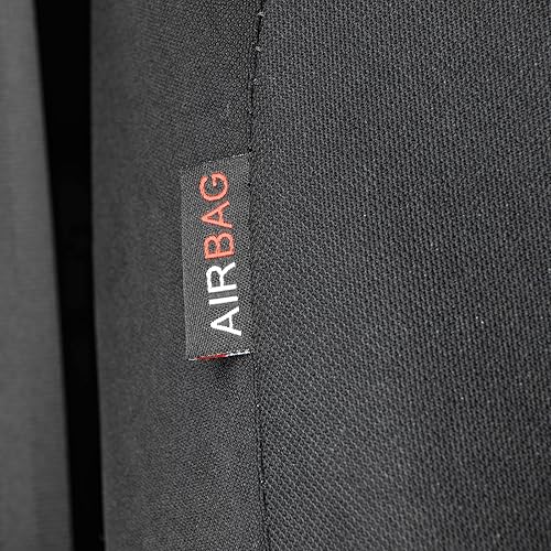 Miniatura 7 de CAR-GRAND - Fundas para los dos asientos delanteros del auto, de ajuste universal, deportivas, Rainbow, con respaldo alto, compatibles con bolsa de