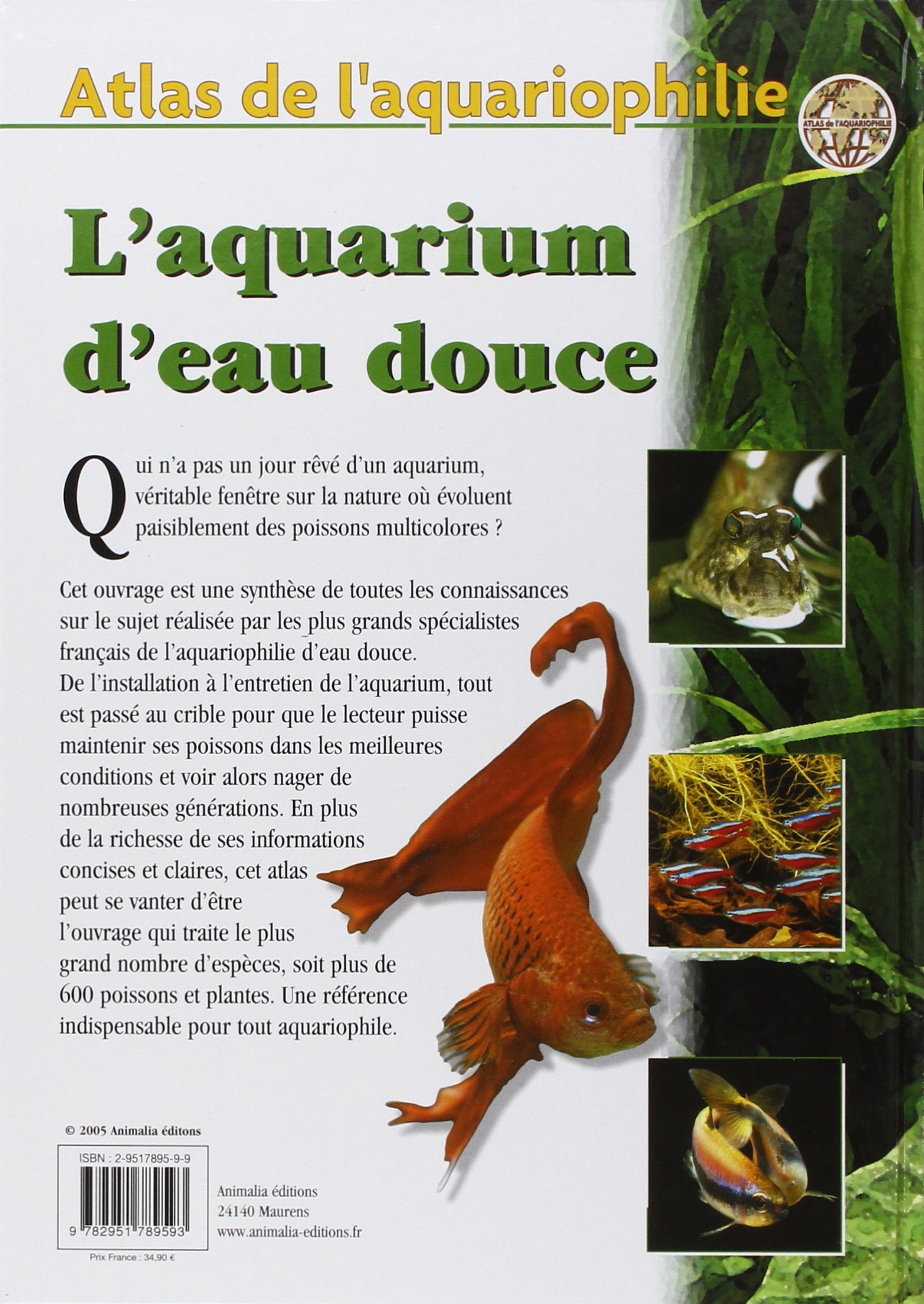 Atlas De L Aquarium D Eau Douce