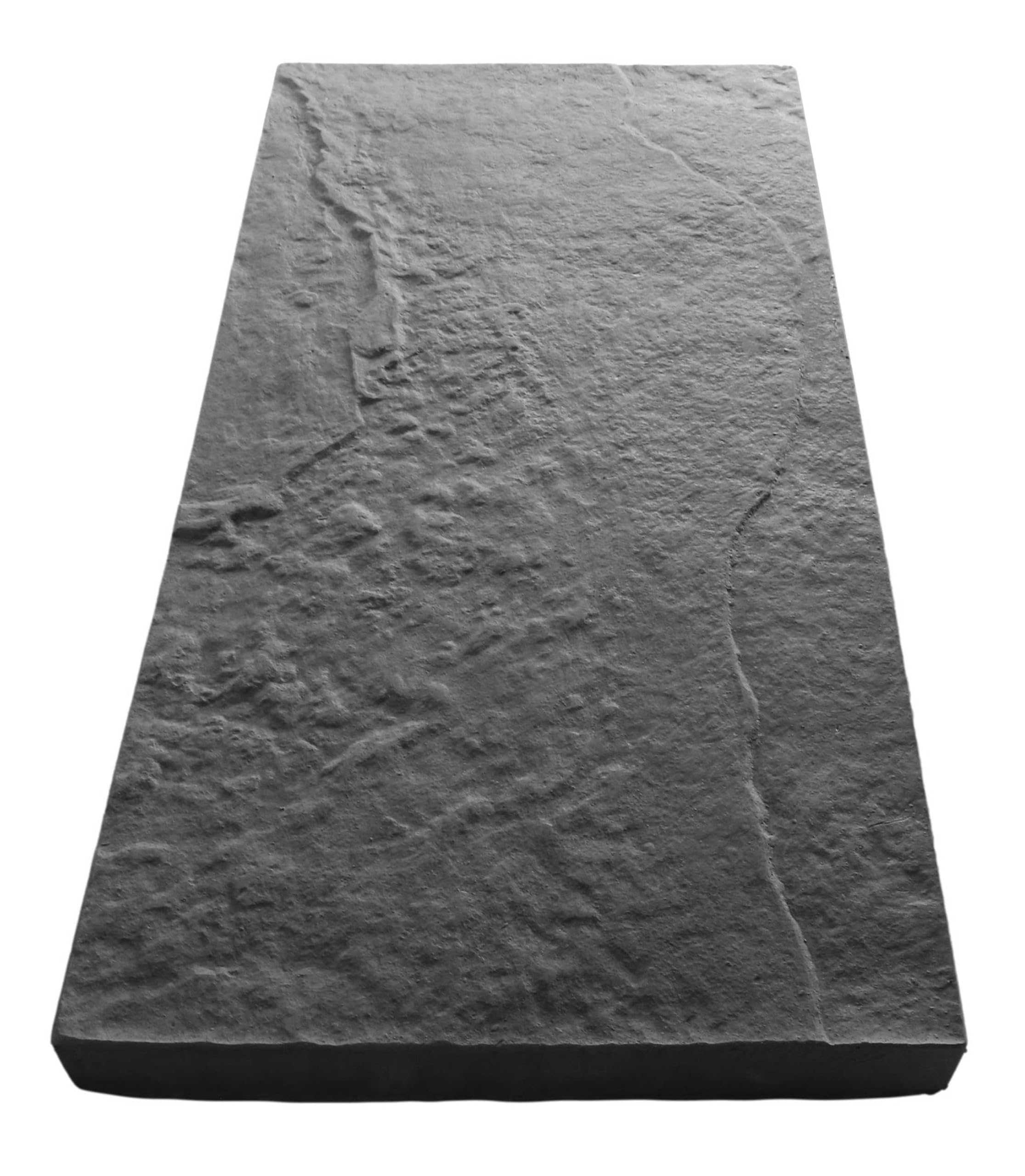 Foremki gumowe do betonu, rustykalna forma brukowa, 61 cm dł. x 30,5 cm szer. x 3,8 cm gł