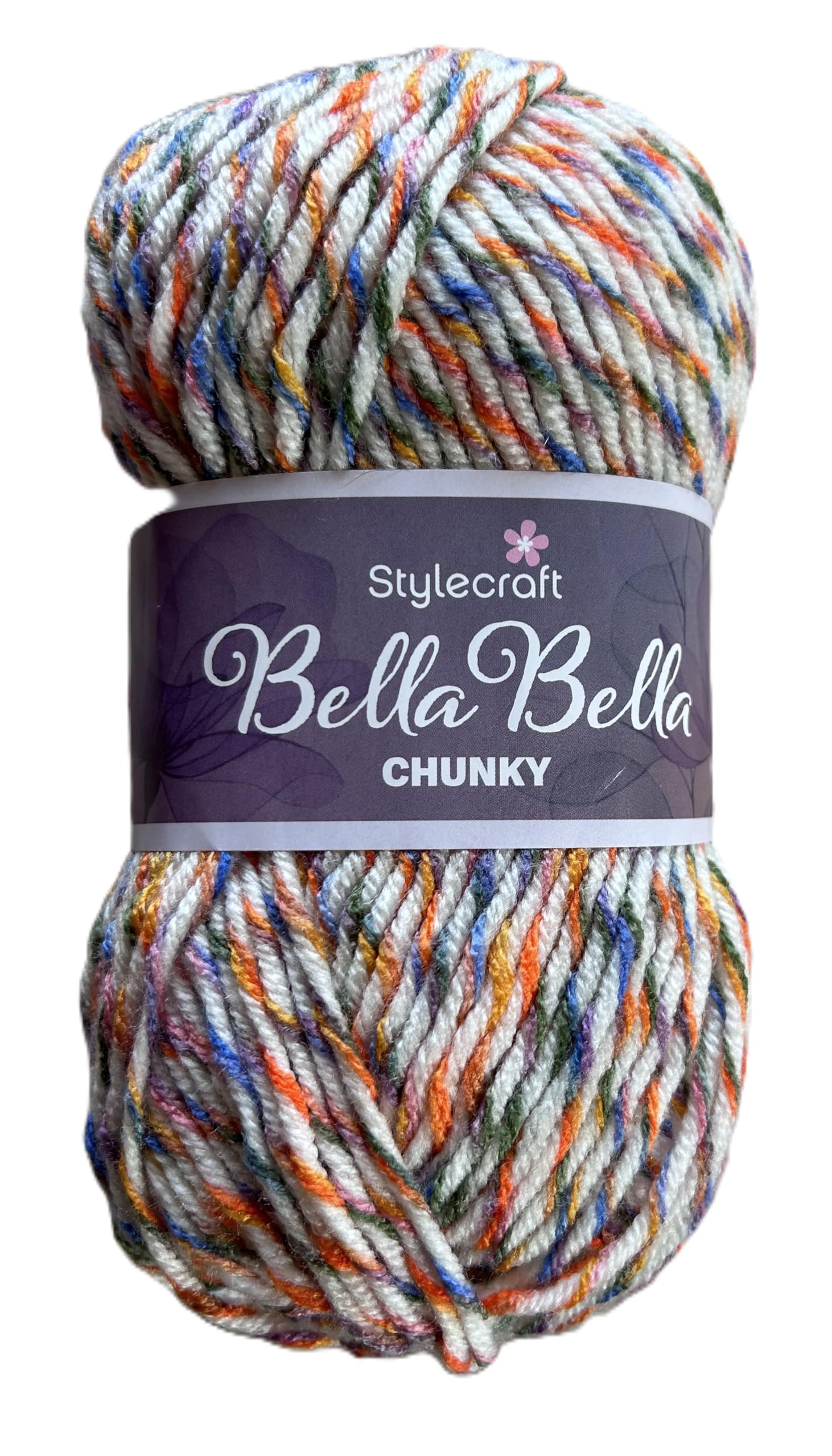 Stylecraft Bella Chunky Yarn (6205 Anna Rainbow)