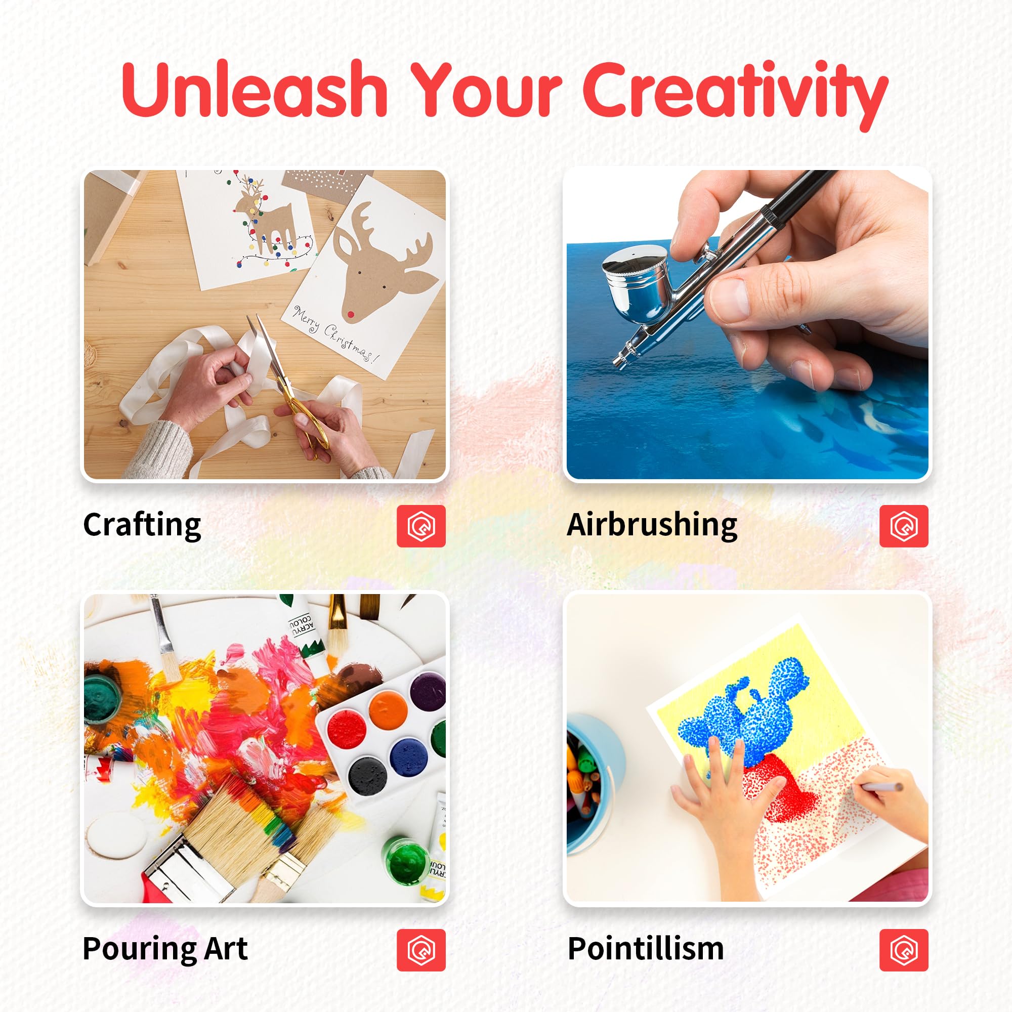 Snapklik.com : Canvas Boards For Painting 8x10 Inch, Super Value 4 Pack ...