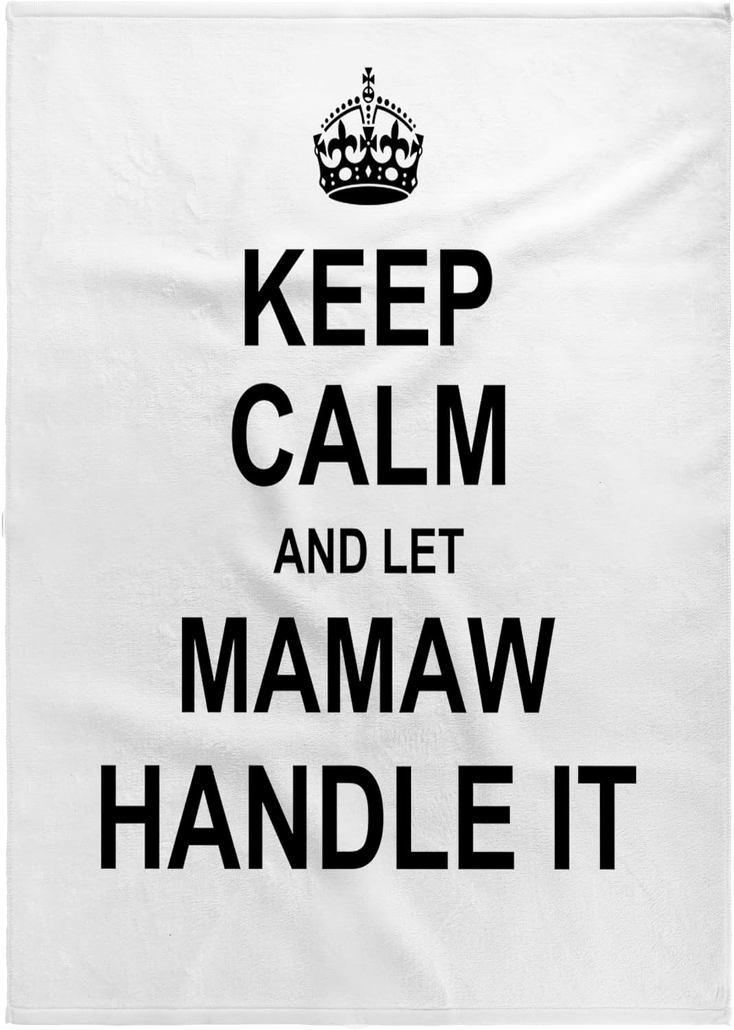 3dRose Keep Calm and let Mamaw Handle it - Fun Funny Grandma Grandmother Gift 22x30 Bath Hand Pool Towel