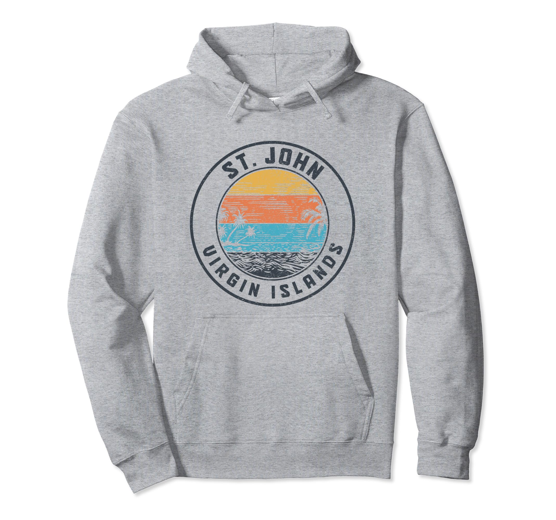St. John US Virgin Islands USVI Pride Souvenir Pullover Hoodie