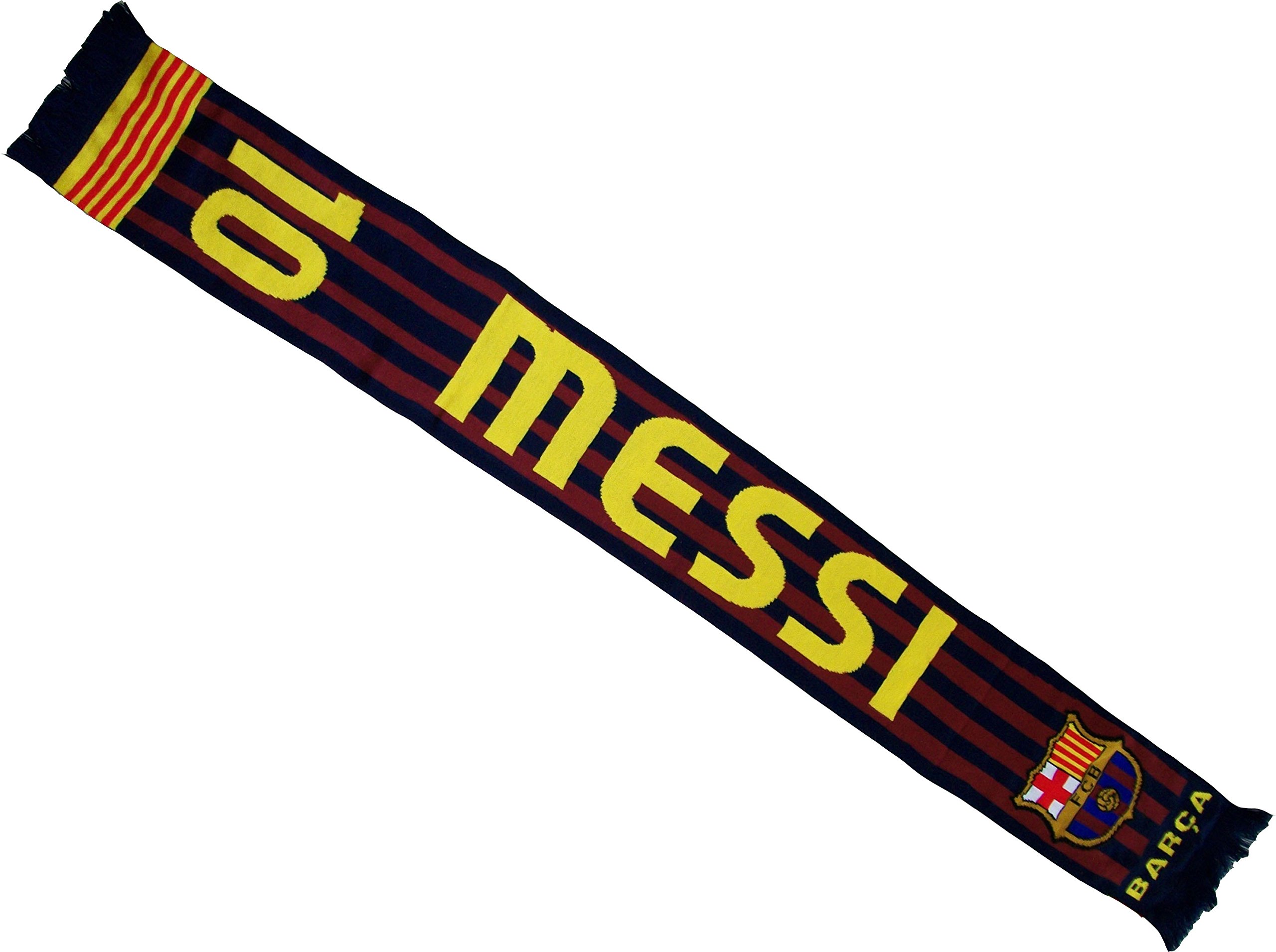 Fc Barcelona Blue Fc Barcelone Lionel Messi Scarf – Barça Barcelona Official Collection – Football Liga