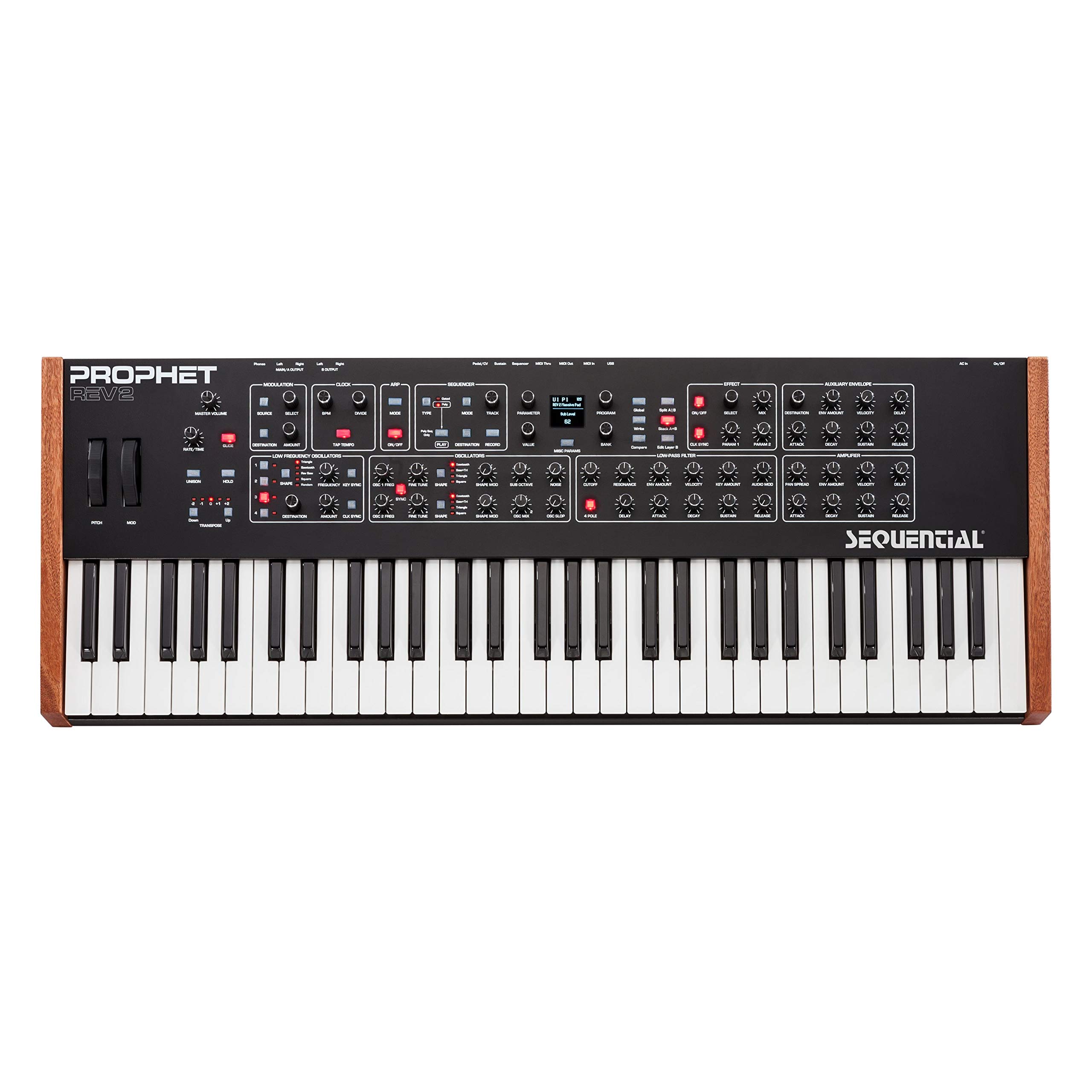 Dave Smith Instruments Prophet Rev2-08 8-Voice Polyphonic Analog Synthesizer