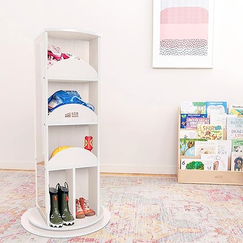 Miniatura 21 de ECR4Kids Carrusel de vestir giratorio, organizador de disfraces, gris lavado Gris (Grey Wash),Natural,Blanco Cal,https://www.amazon.com/dp/undefined