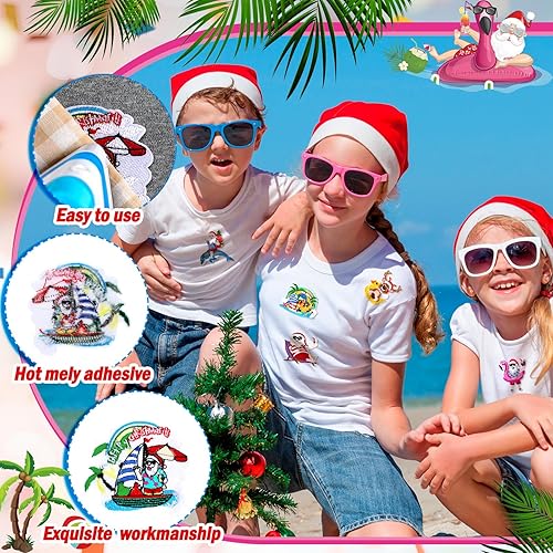 Vista 42 de Hotop 48 parches para planchar con temática de campamento, parches de aventura al aire libre, mochileros de montaña, parches bordados para jeans