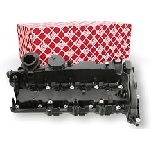 febi bilstein 104094 Valve Cover with Bleed Valve and Gasket, Pack of 1