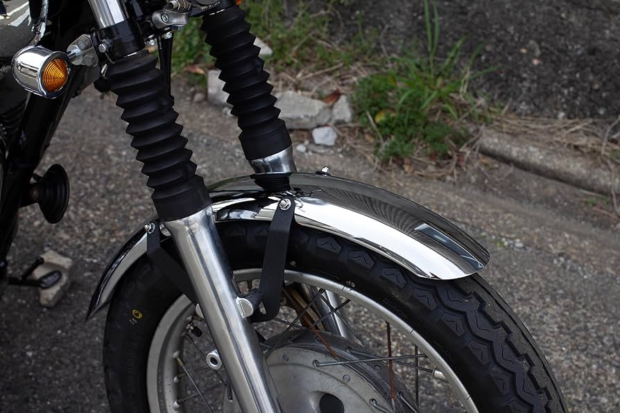 SR400クロームメッキ フェンダー 2点セット SR400クロームメッキ フェンダー 2点セット SR400クロームメッキ