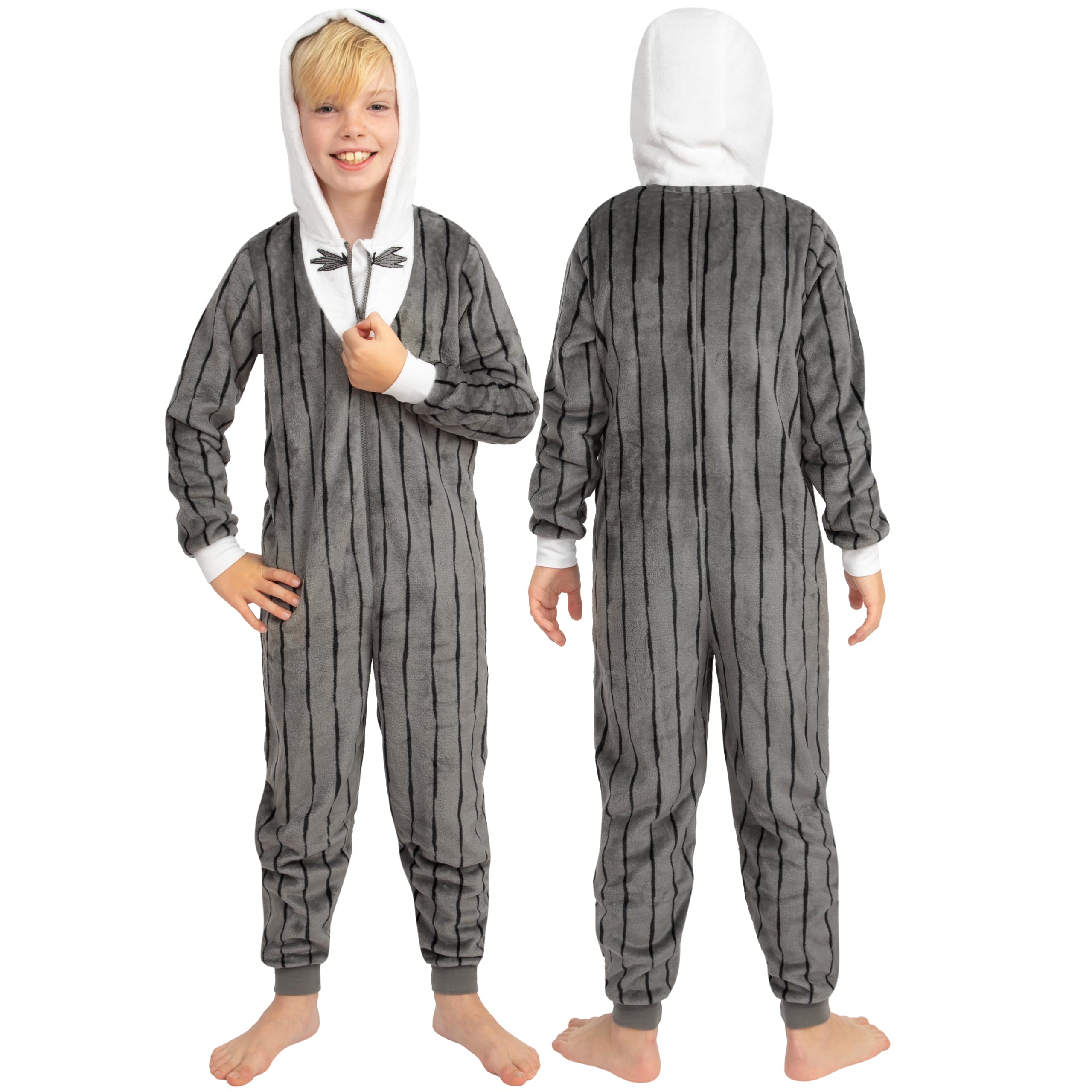 Disney Tutina Intera, Pigiama Ragazzo Il Nightmare Before Christmas per Ragazzi, Pigiama Intero Jack Skellington