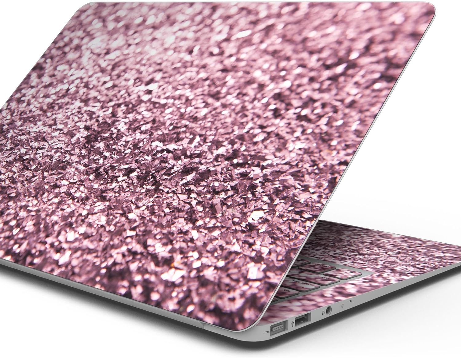 DesignSkinz - Compatible with Pro 13" wo TB (A1708) - Skin Decal Protective Scratch Resistant Vinyl Wrap - Subtle Pink Glimmer