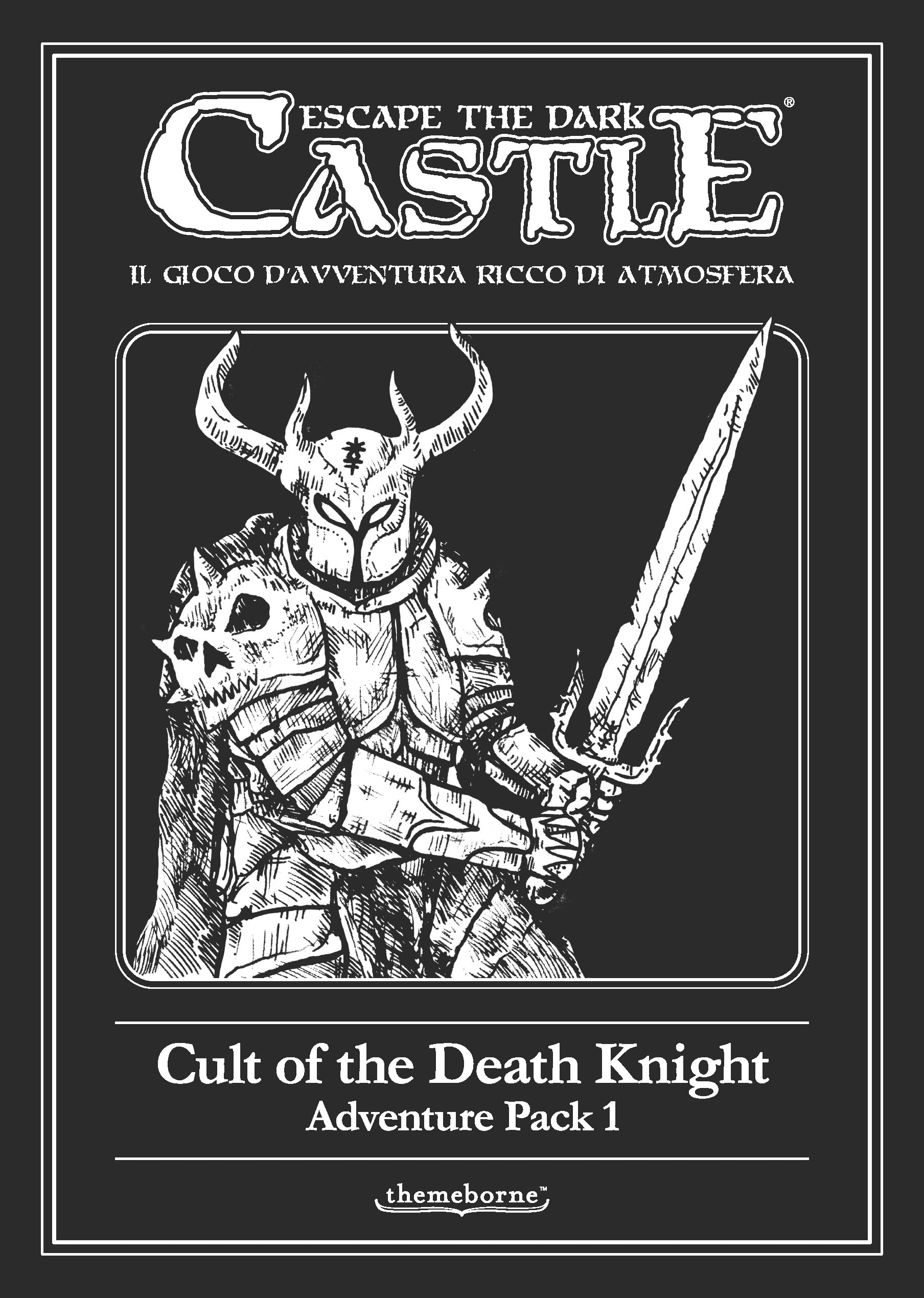 Ghenos Games Escape The Dark Castle EXP1 Cult of The Death Knight Espansione in italiano
