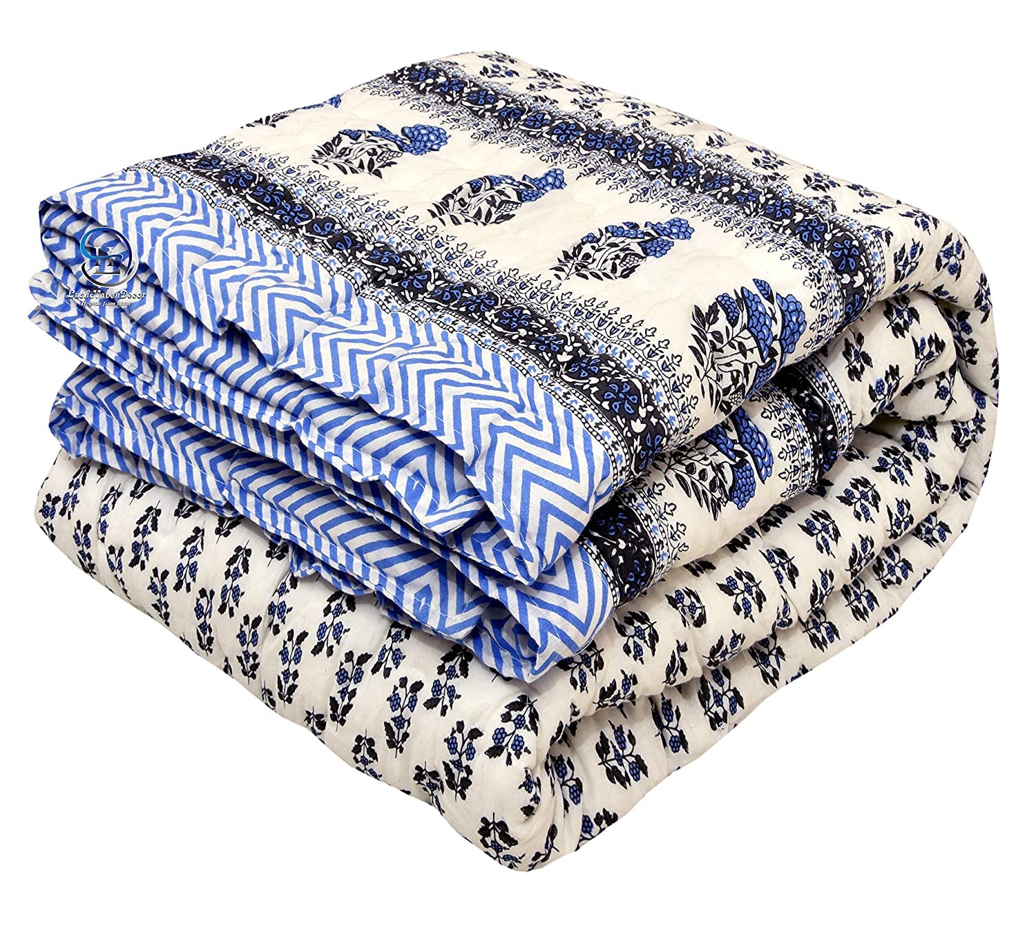Buy AUROSTYLE 210 TC Single Bed Jaipuri Cotton Blanket Ac Quilt Soft Light Weight Rajasthani