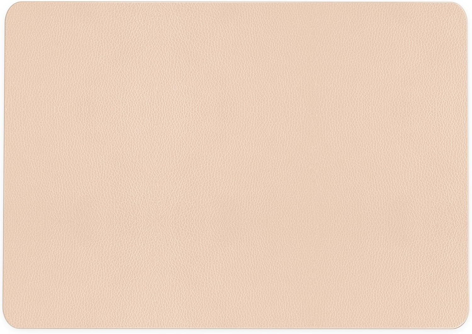 Nekmit Leather Desk Blotter Pad 17 x 12 Inches, Flat, Non-Slip, Waterproof, Apricot Apricot 17" x 12"