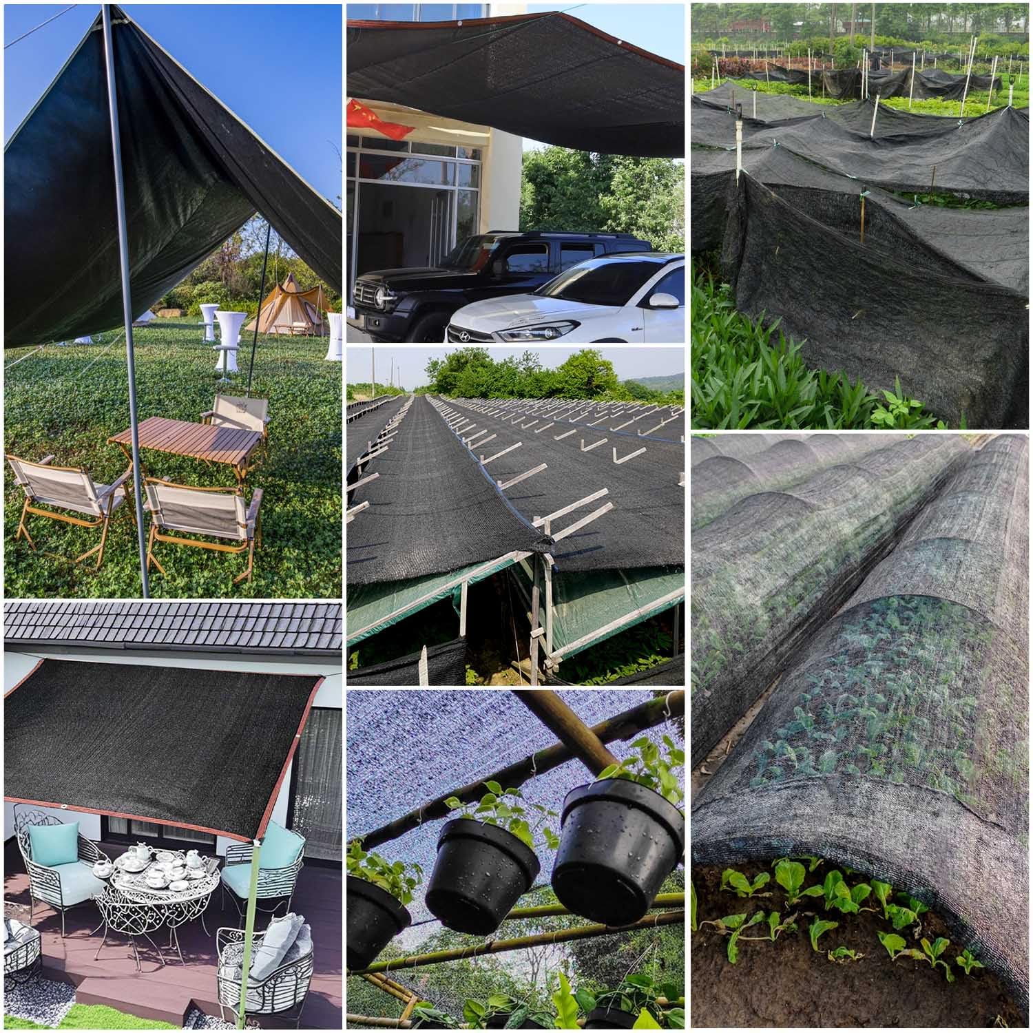 Rete Ombreggiante, 3x6m Telo Ombreggiante Occhiellato, 80% Rete Ombreggiante, Telo Ombreggiante, Ombreggiante Occhiellato, Panno Tessuto Rete Parasole per Protezione con Occhielli