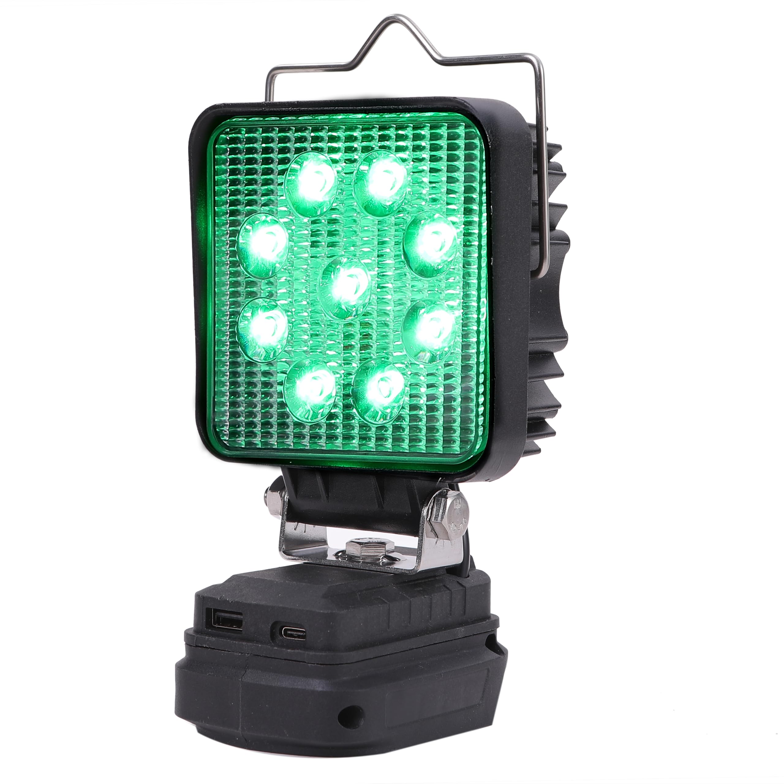 集魚灯 緑色LED 900ルーメン 防水 夜釣り アジング 500nm 作業灯一…