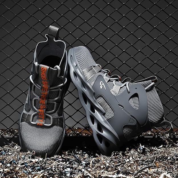 Amazon | [ZXCP] 安全靴 作業靴 メンズ 安全靴 レディース 軽量 ワーク