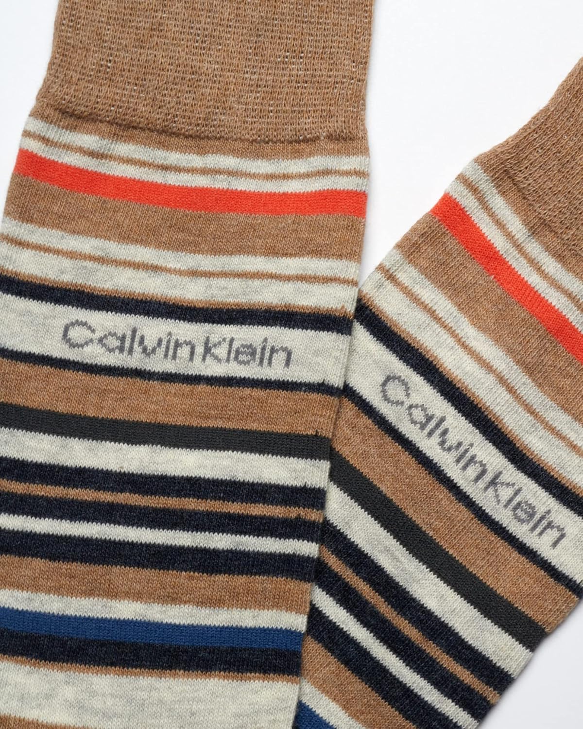 Calvin Klein Mens Dress Socks - 1 Pair Lightweight Stretch Soft Work Crew Socks for Men for Casual Business & Formal Attire - Image 5