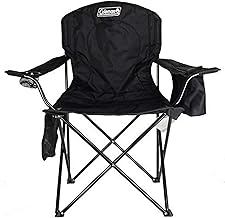 Best Coleman Portable Camping Quad Chair with 4-Can Cooler Reviews