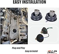 Vista 5 de RLP Kit de sensor de golpes con arnés de cableado compatible con Chevy Camaro Corvette Express Silverado 1500 2500 3500 Suburban Tahoe GMC Sierra
