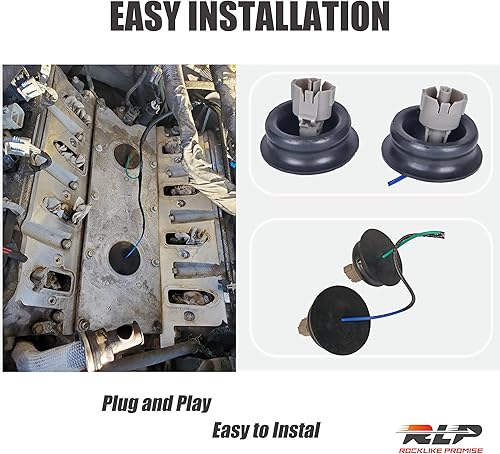 Miniatura 5 de RLP Kit de sensor de golpes con arnés de cableado compatible con Chevy Camaro Corvette Express Silverado 1500 2500 3500 Suburban Tahoe GMC Sierra