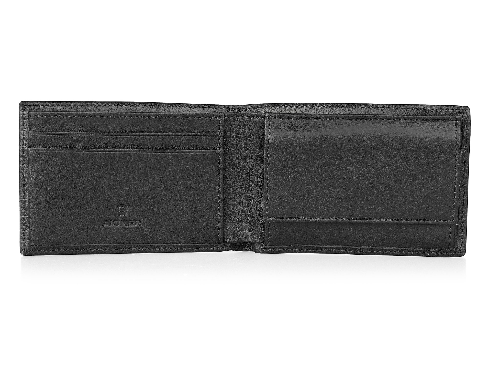 Kleine Geldbörse von AIGNER, Schwarz