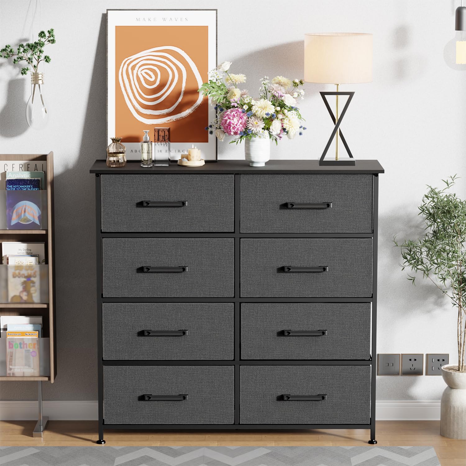 Amazon.com: FDW 8-Drawer Fabric Dresser for Bedroom,Closet