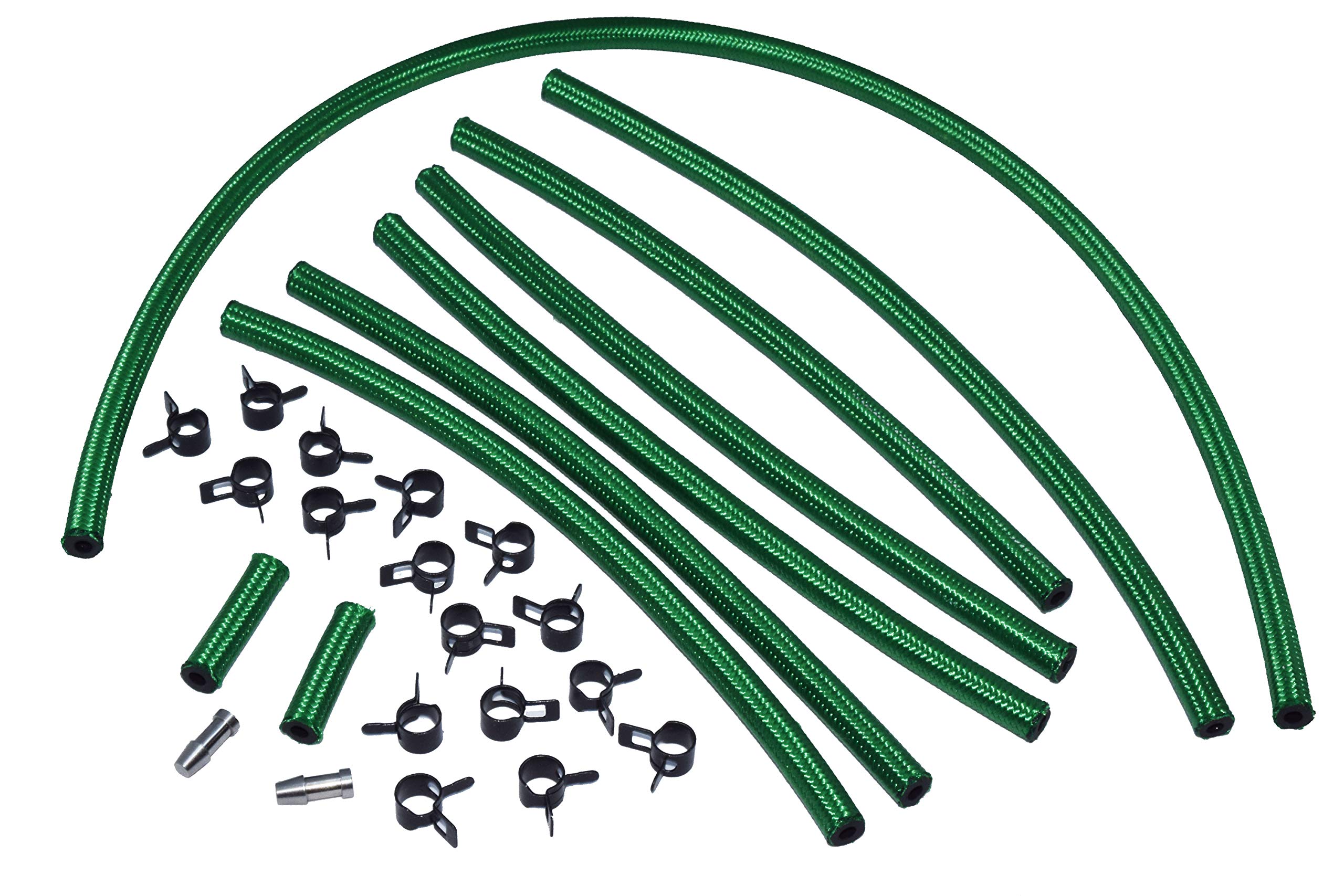 Fits GM 6.2/6.5 Premium Viton Diesel Return Line Kit (with line clamps)