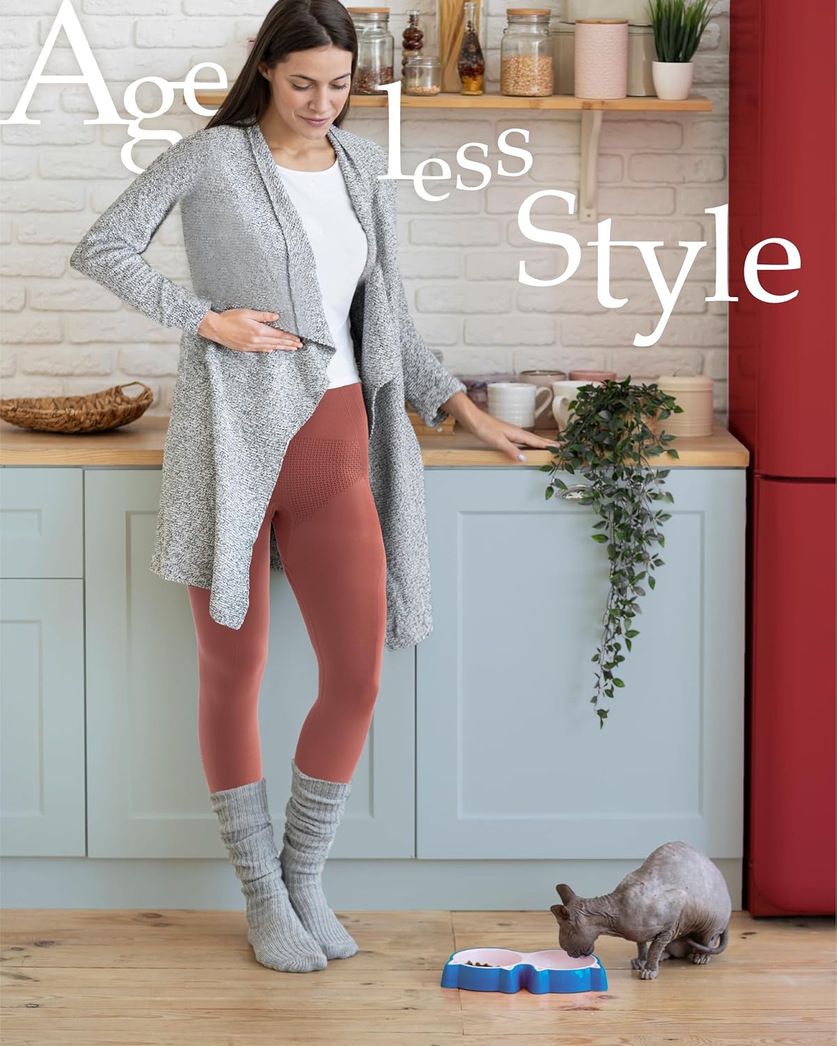 Persephone Recovery Compression Leggings for Women, Graphene-Enhanced Thermal Graduated Support Tights - Image 2