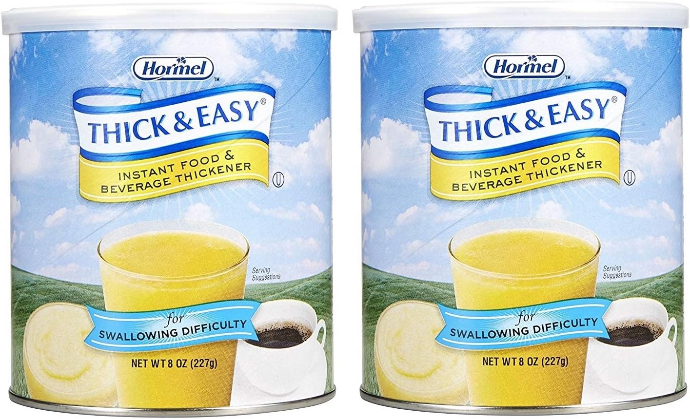 Thick & Easy Instant Food and Beverage Thickener, 8 Ounce 2 Pack