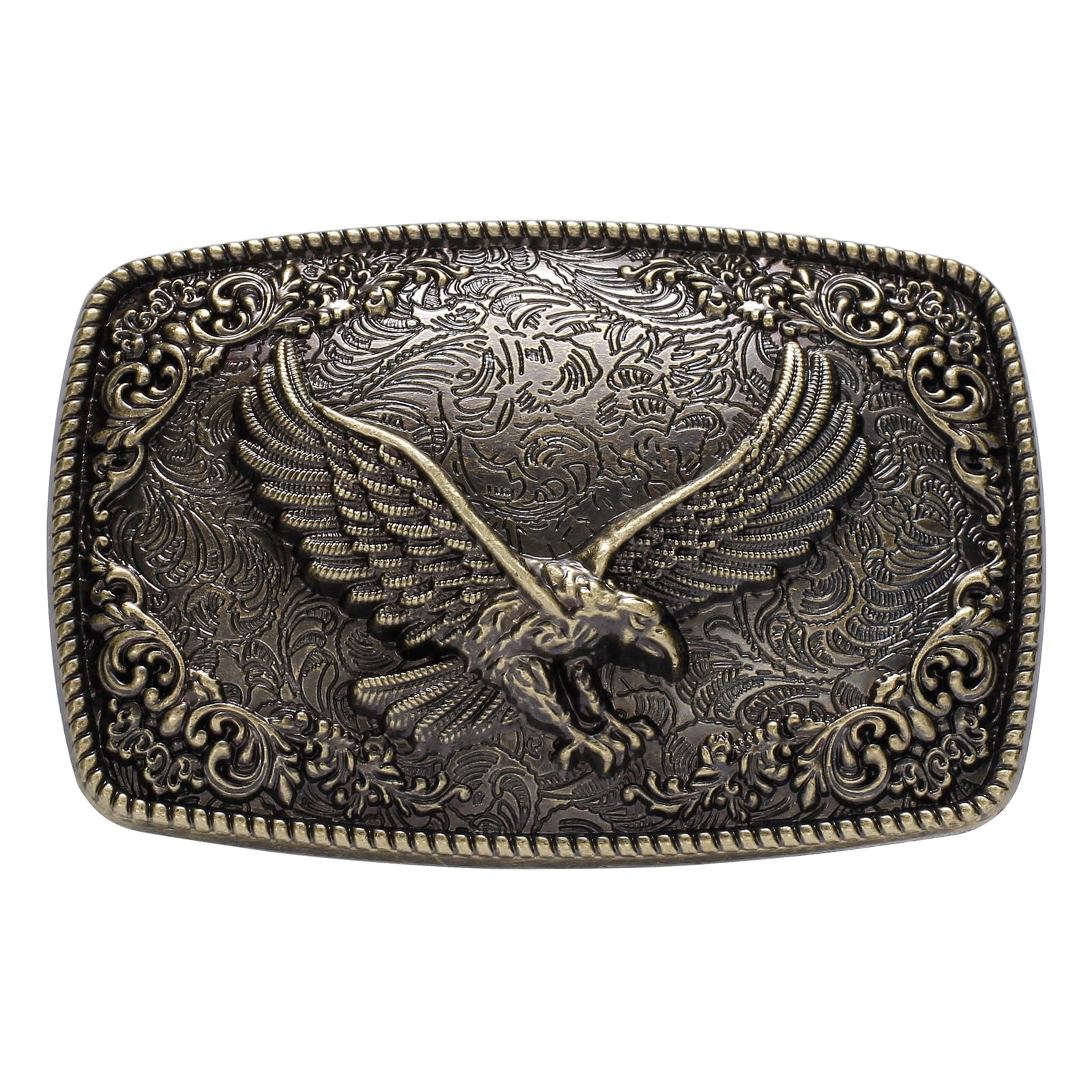 Belt Buckles for Men Women - American Flag and Eagle Belt Buckle