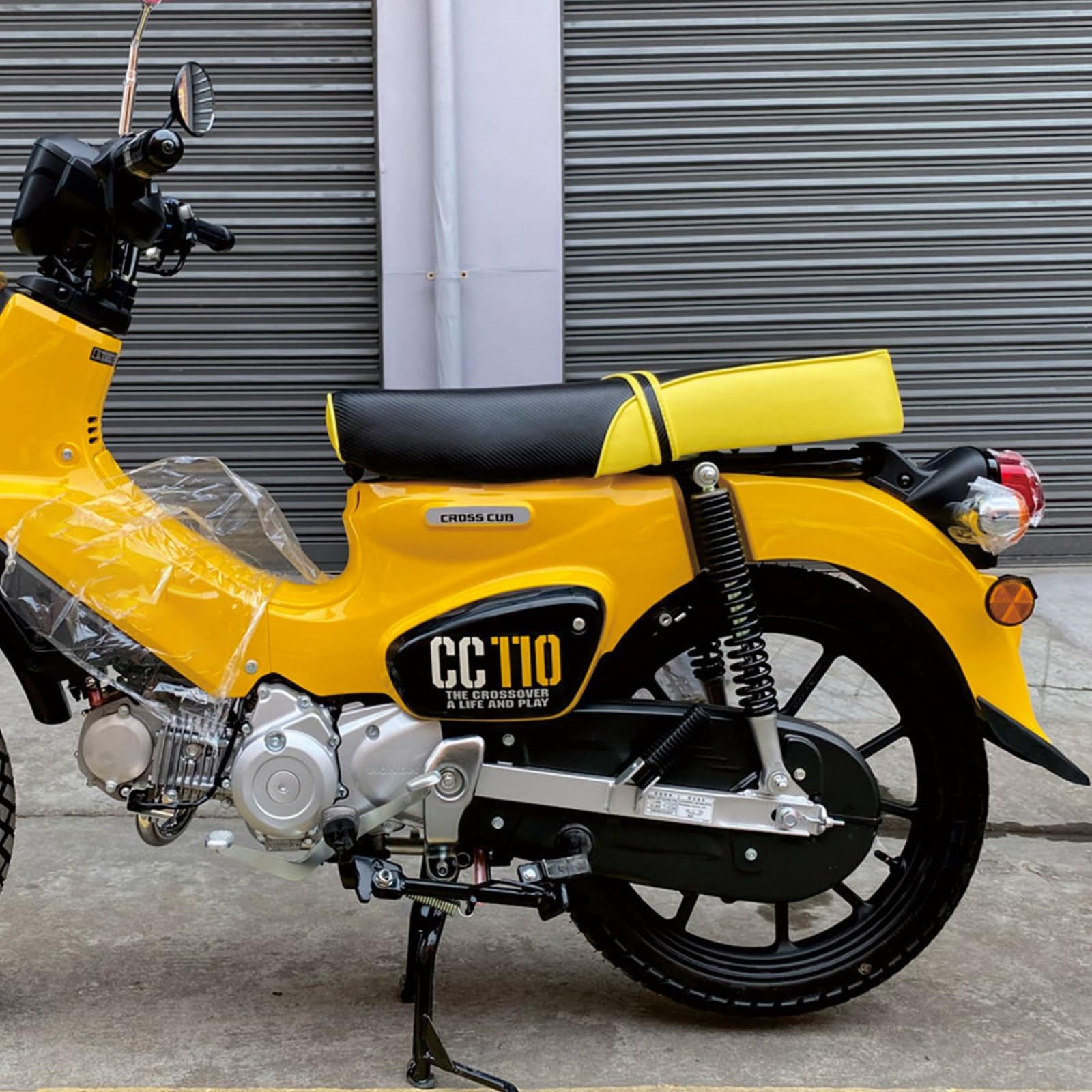 Amazon | HI-LINE バイクシート クロスカブ スーパーカブ ロングシート