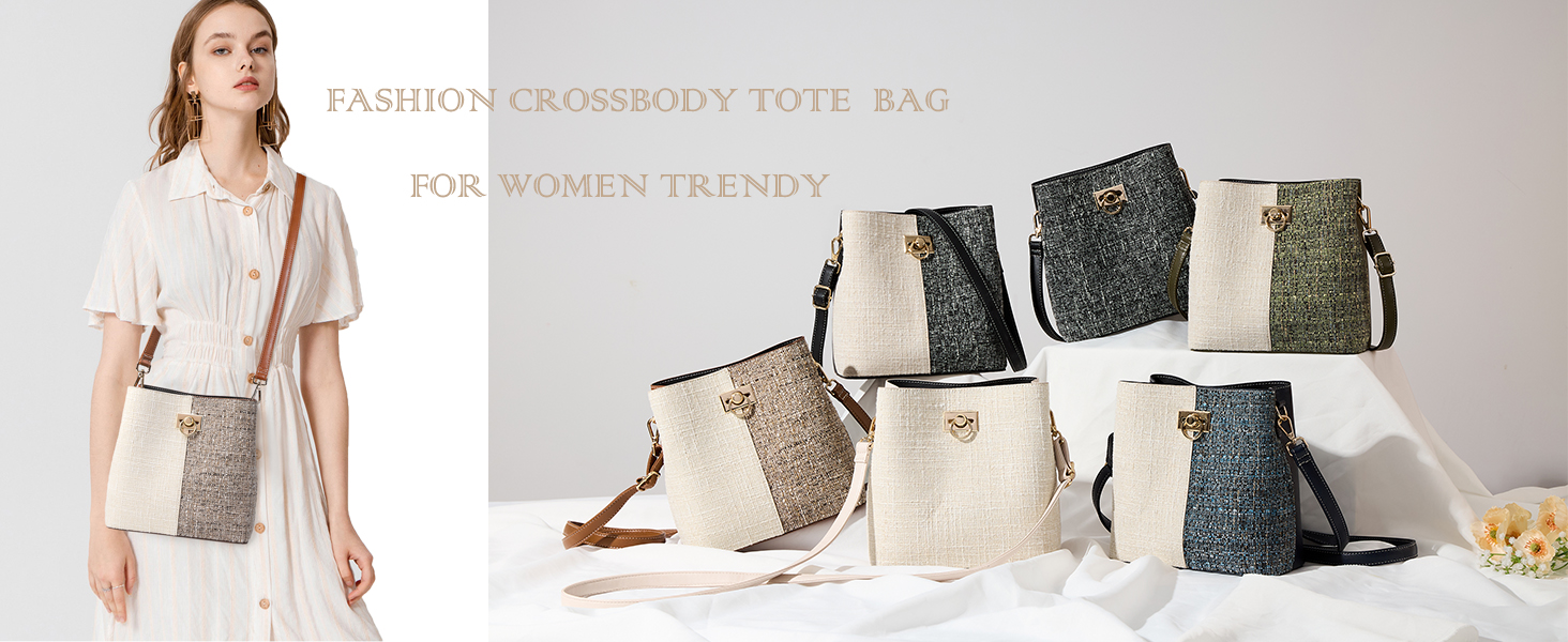 Bolso bandolera KALIDI de cuero vegano para mujer miniatura 7