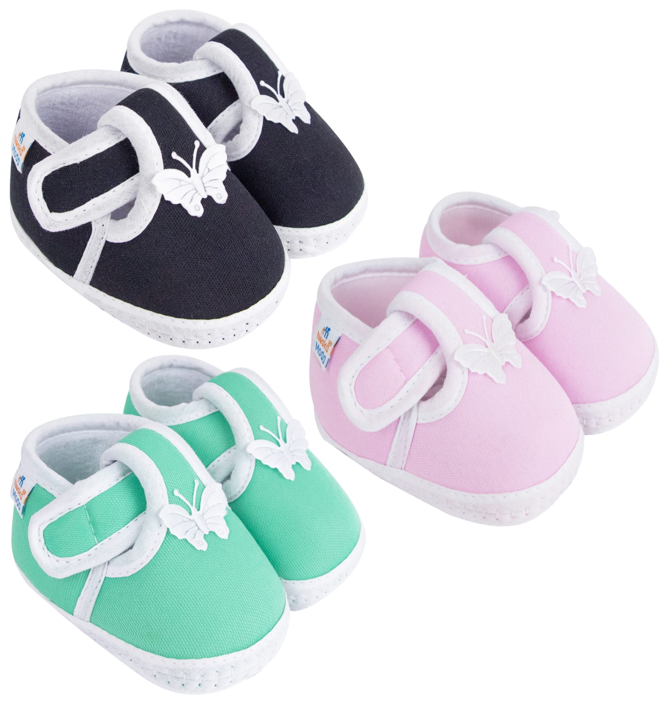 See full amazon price history chart for Neska Moda 0 To 6 Months Baby Boys & Girls Pack of 3 Pair Cotton Butterfly Hook & Loop Baby Booties (Black,Rani,Orange) -BT1115andBT1120andBT1119 Neska Moda 0 To 6 Months Baby Boys & Girls Pack of 3 Pair Cotton Butterfly Hook & Loop Baby Booties (Black,Rani,Orange) -BT1115andBT1120andBT1119 (B09W2JSSNP) Amazon Price History, Amazon Price Tracker