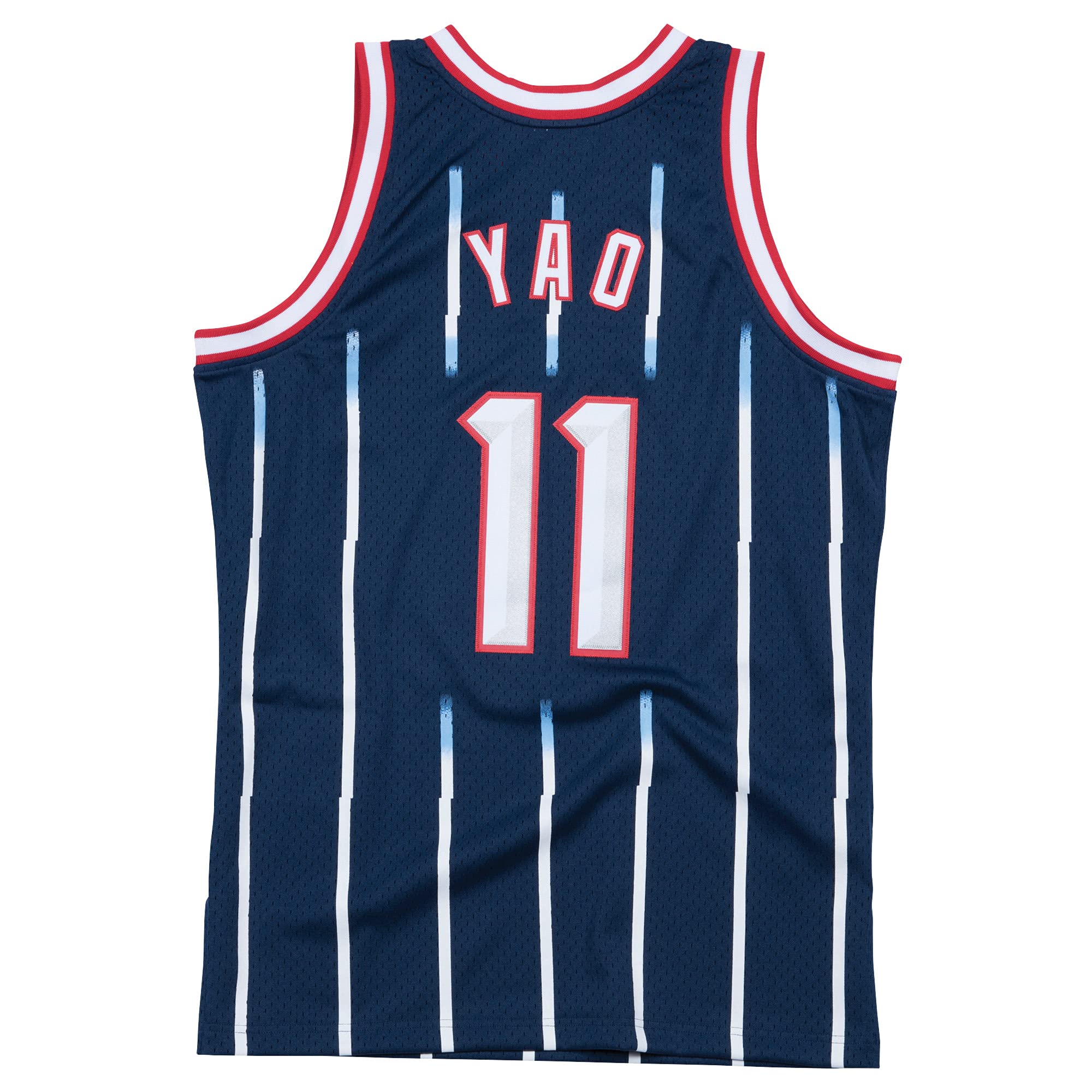Mitchell & Ness Yao Ming #11 Houston Rockets 2002-03 Swingman NBA Trikot Navy, S