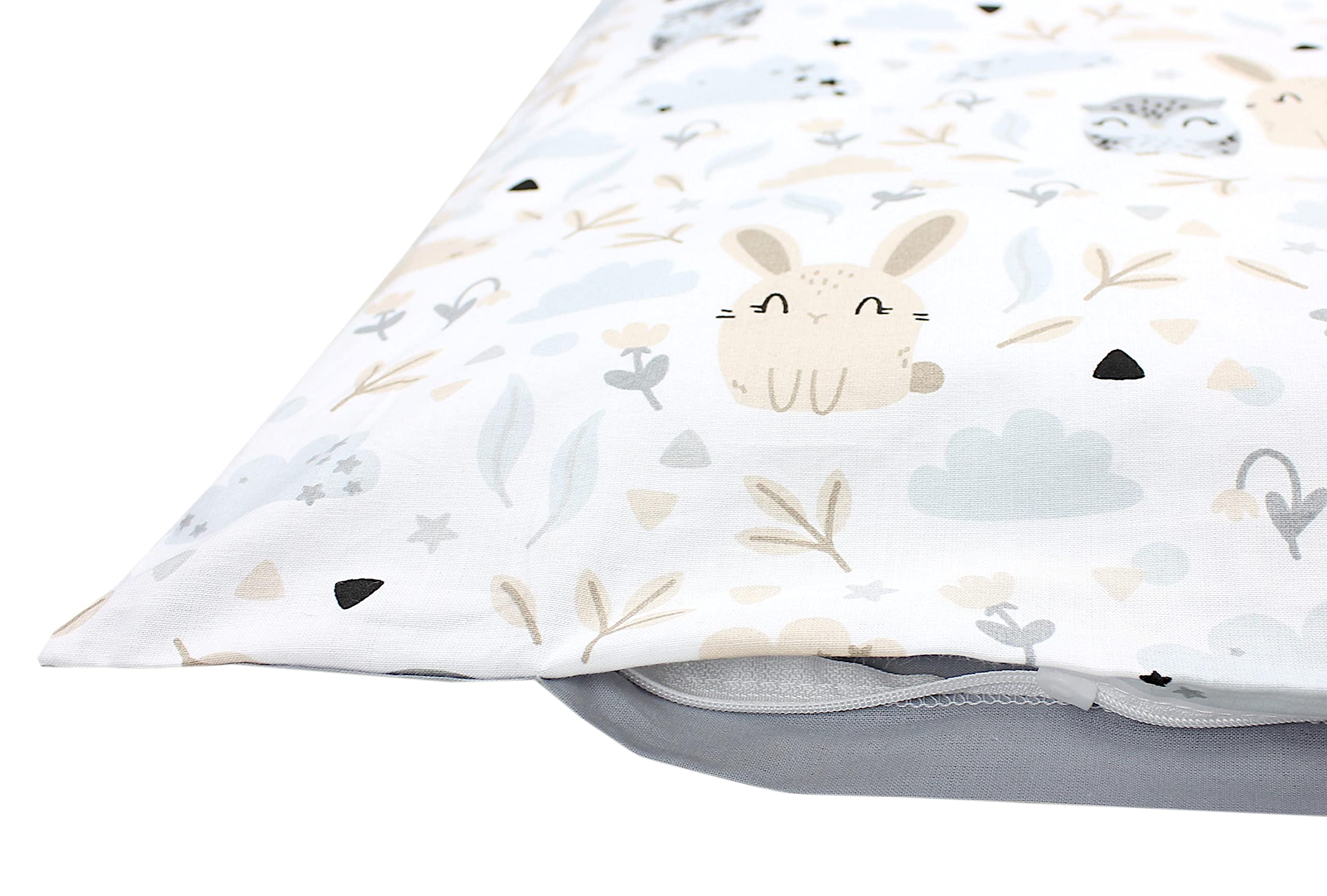 TupTam Juego de Ropa de Cama para Niños, de 2 Piezas., Conejo/Búho, 135x100 cm — view 6