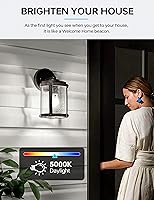 Vista 6 de Dusk to Dawn Light Sensor Bulbs, A19 LED Light Bulb with Automatic Auto On/Off Light Sensor, 5000K-Daylight, E26 Base, 900LM, 9W(60W Equivalent)