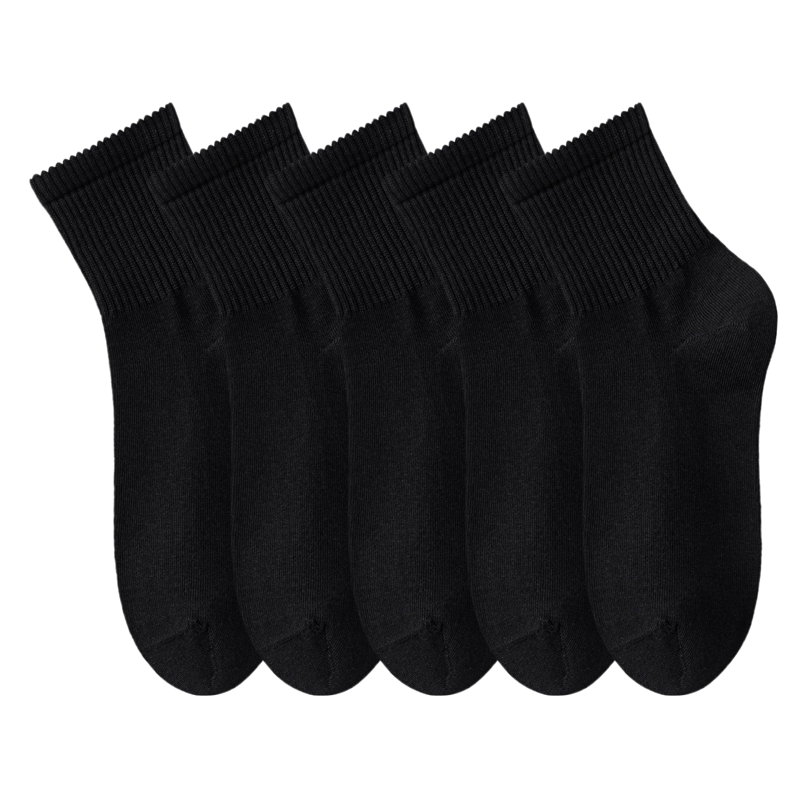 Women's Cotton Quarter Crew Socks