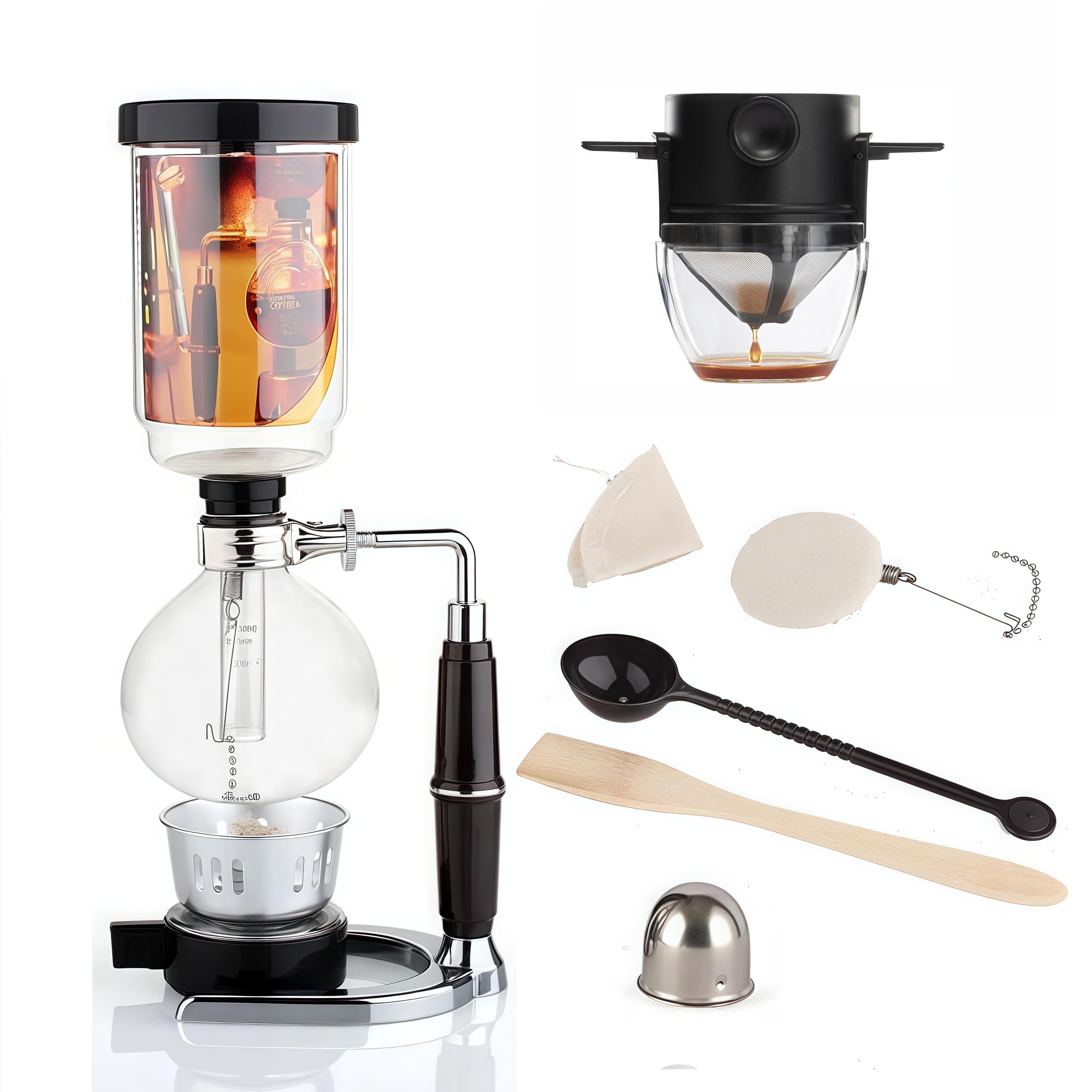 Hoffnugshween Siphon Coffee Maker Set