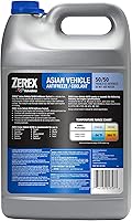 Vista 2 de Zerex - Anticongelanterefrigerante prediluido 5050 sin silicato y sin borato de color azul para vehículos asiáticos 1 GA