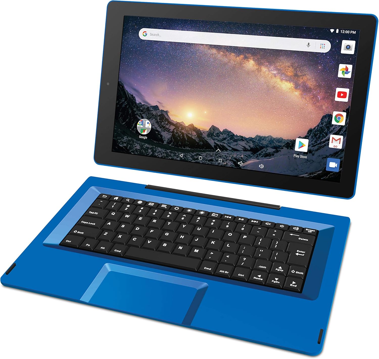 RCA Galileo 11.5″ 32 GB Touchscreen Tablet Computer with Keyboard Case Quad-Core 1.3Ghz Processor 1GB Memory 32GB HDD Webcam Wifi Bluetooth Android 8.1 – Blue RCA Galileo 11.5″ 32 GB Touchscreen Tablet Computer with Keyboard Case Quad-Core 1.3Ghz Processor 1GB Memory 32GB HDD Webcam Wifi Bluetooth Android 8.1 – Blue