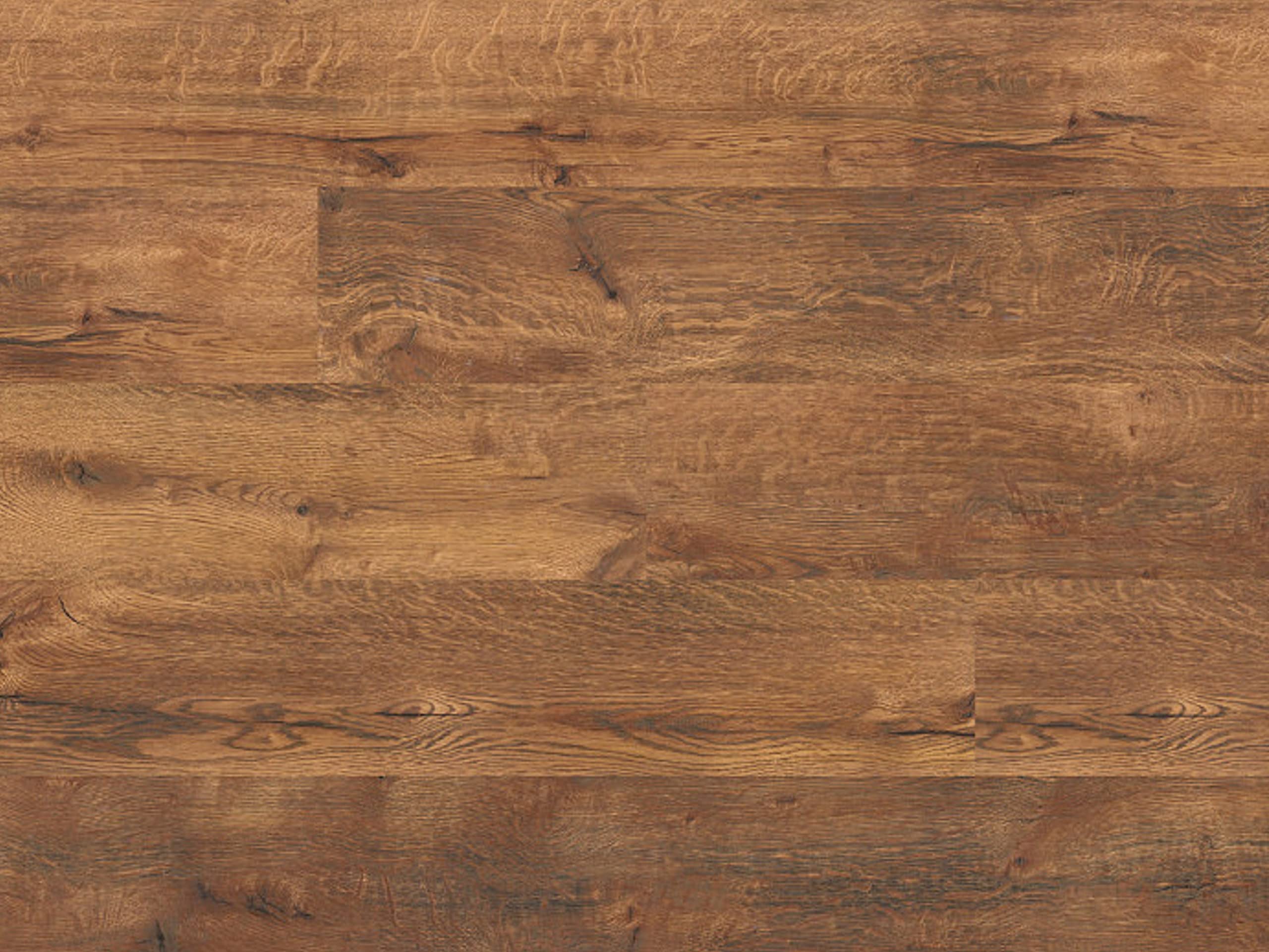 Laminatboden TRECOR® Classic 7 mm Stark, Klicksystem, NK AC3/31 - Garantie 15 Jahre - Format: 1285 x 190 mm - Fußbodenheizung geeignet - Sie kaufen 1 m² (Laminatboden | 1 m², Trend Oak Dark)