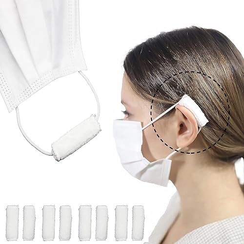 HTGT Protectores de orejas para mascarillas, protectores de cinta elástica para las orejas, extensor, protección de protección, almohadillas