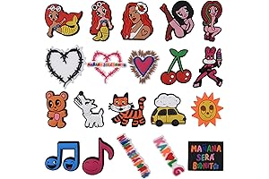 Singer Charms for Clogs: Elevate Your Footwear with Karol G's Flair