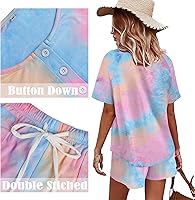 Vista 55 de Wiholl - Conjuntos de dos piezas para mujer: ropa cómoda con sudadera abotonada y pantalones deportivos con bolsillos