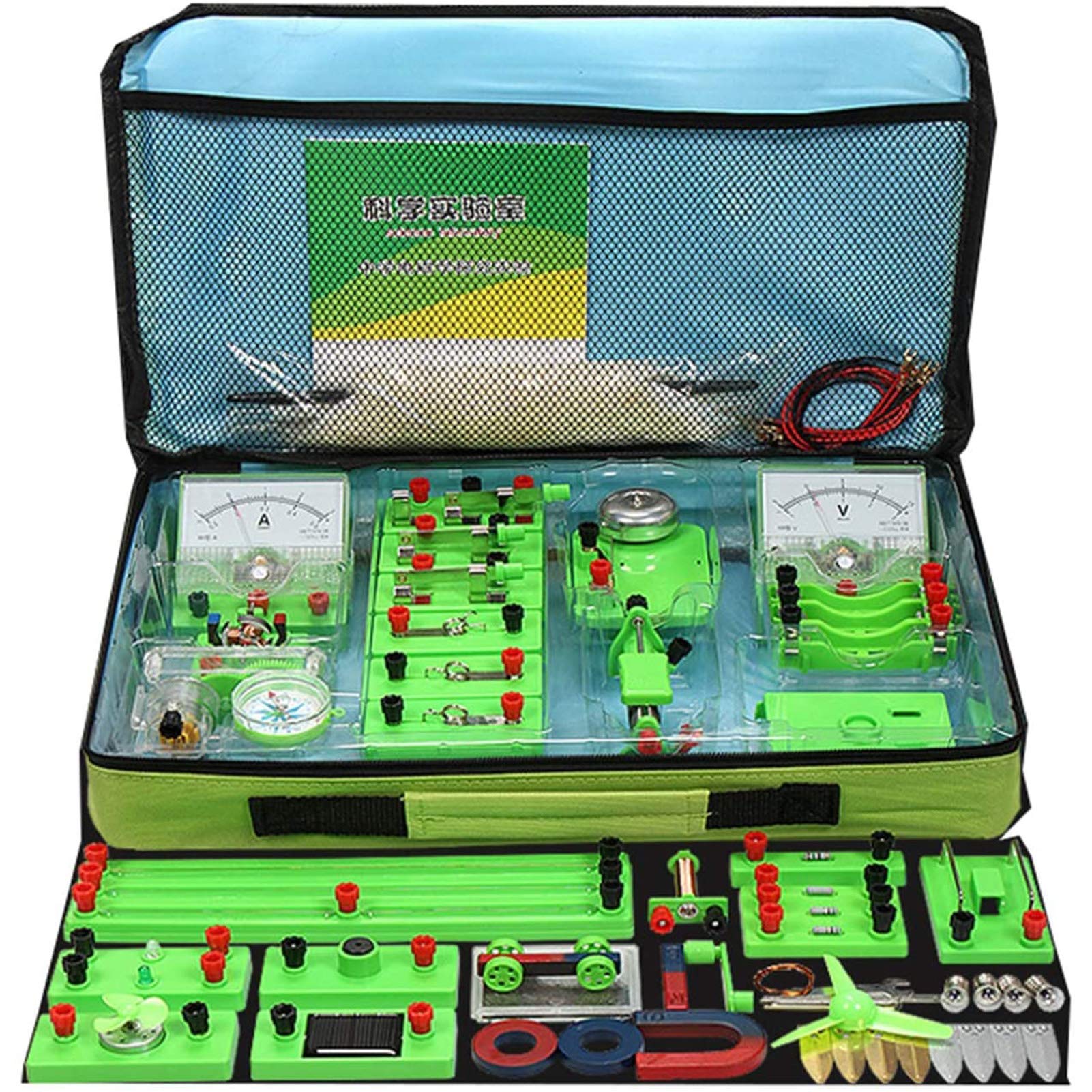 STEM Physik Elektrizität und Elektrische Magnetismus experimente Wissenschaftslabor Grundlegende Schaltungslern Starter Kit für Junior, Senior High School Schüler Elektromagnetismu,bausatz
