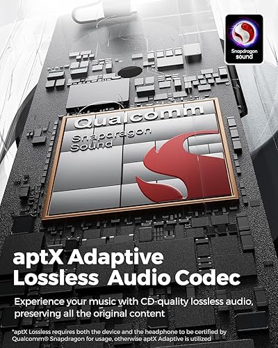 Miniatura 2 de SoundPEATS Auriculares inalámbricos Air4 con sonido Snapdragon AptX Adaptive less, Qualcomm QCC3071 Bluetooth 5.3 Auriculares con Boost Bass, 6